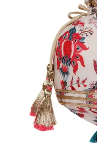 Nora Chintz Floral Potli image 5