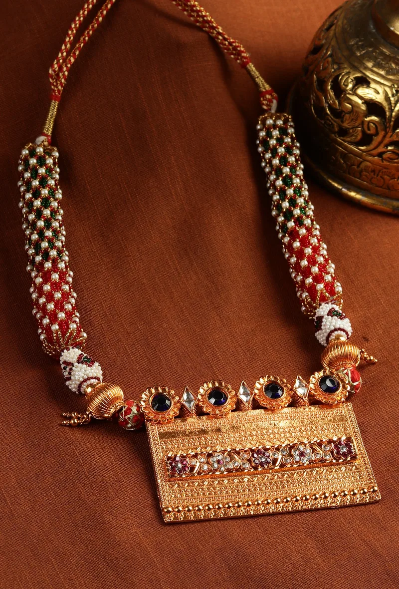 Ethnic Kundan Statement Necklace