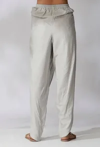 Grey Cotton Dhoti Pants image 4