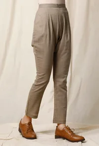 Saleti Cotton Slub Pants image 3