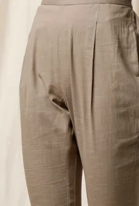 Saleti Cotton Slub Pants image 5