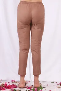 Brown Cotton slip image 6