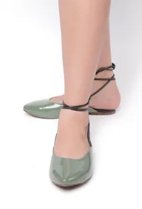 Sofia Grey Cruelty Free Leather Mules image 6