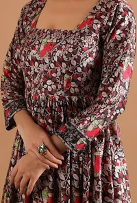 Binita Allover Kalamkari Kurta image 6