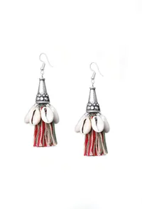 Multicoloured Seashell Earrings image 2