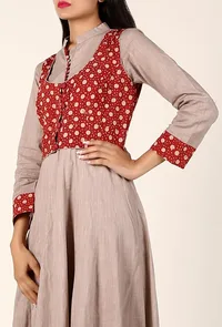 Madder Dabu Button Down Cotton Waistcoat image 3