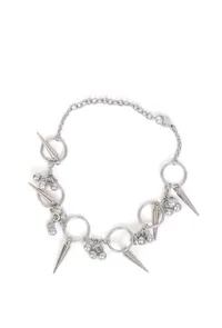 Barkha Silver Tribal Anklet image 2