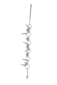 Barkha Silver Tribal Anklet image 3