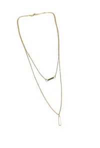 Ava Gold Layered Chain image 2