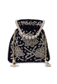 Royal Blue Elegance Potli image 2