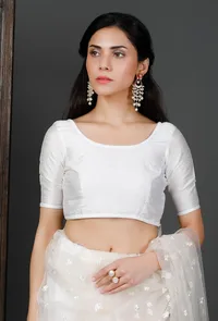 Raw Silk Blouse image 1