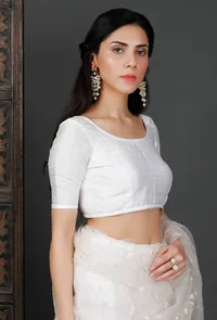 Raw Silk Blouse image 2