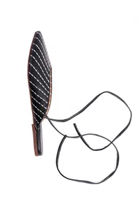 Salena Black Cruelty Free Leather Mules image 3