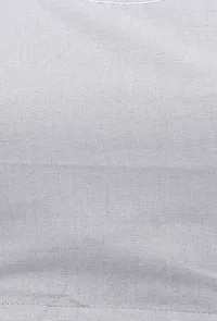 Sleeveless Blouse With Cotton Thread Stitch Lines image 4