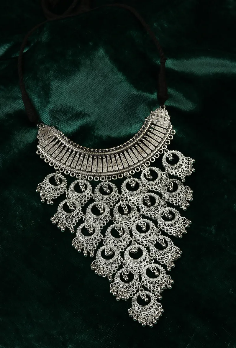 Rajsi Aabha Heritage Statement Necklace