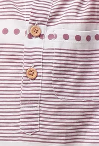 Set of 2 - Hoshimin Purple Kurta Pyjama Set image 4