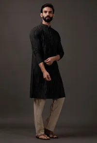 Black Kurta image 1