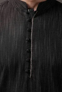 Black Kurta image 4