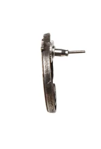 Lord Ganesha Oxidized Stud Earrings image 4