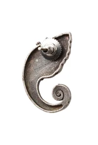 Lord Ganesha Oxidized Stud Earrings image 5