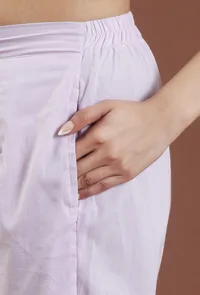 Solid Cotton Straight Pant image 5