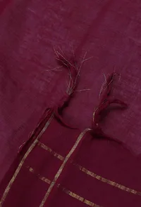 Set of 3: Emerald Green Ikat Cotton Suit with Bottoms and Dupatta image 3