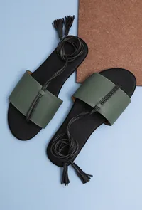 Jane Grey Cruelty Free Leather Flats image 1