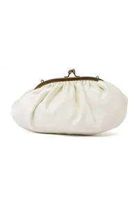 Solid White Clutch Bag image 4