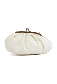 Solid White Clutch Bag image 5