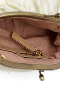 Solid White Clutch Bag image 6