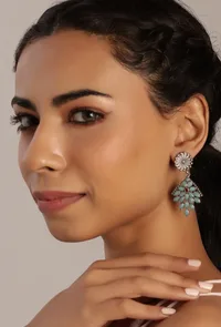 Jade Blossom Harmony Earrings image 1