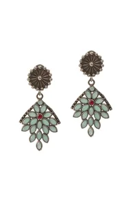 Jade Blossom Harmony Earrings image 2