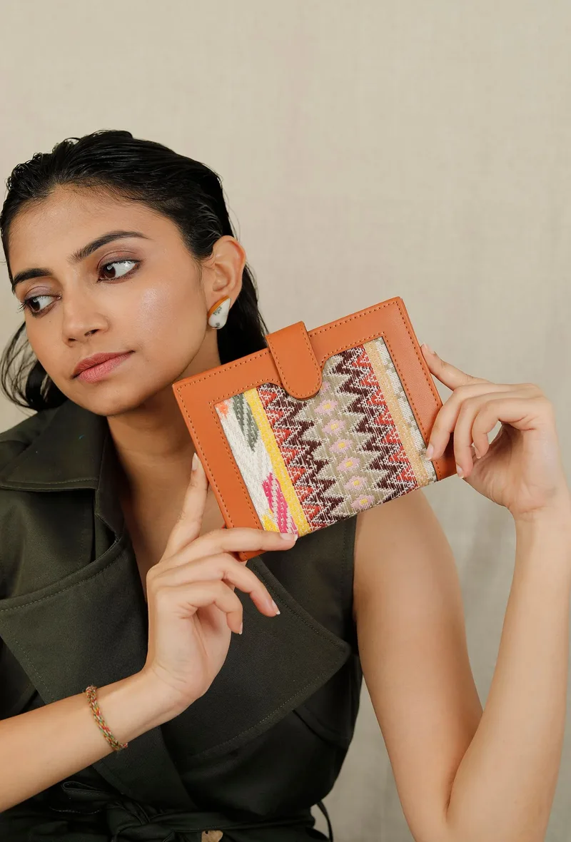 Classic Jacquard Passport Holder