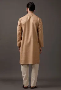 Golden brown Kurta image 5