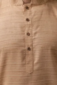 Golden brown Kurta image 6