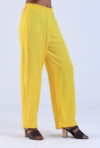Yellow Color Women Pant image 3