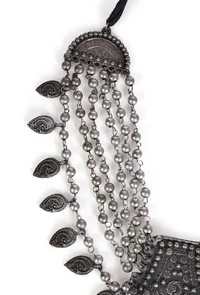 Boho Royalty Tribal Necklace And Earrings image 4