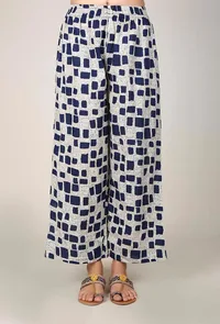 Printed Cotton Pants image 1
