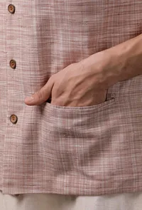 Maroon Waist Coat image 5