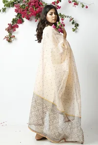 The Princely Peach Kota Dupatta image 2