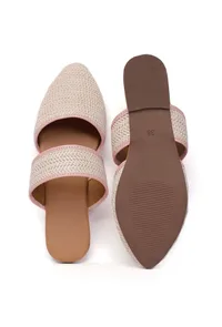 Creama Raffia Weave Mules image 2