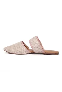 Creama Raffia Weave Mules image 3