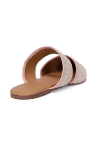 Creama Raffia Weave Mules image 5