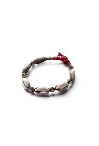 Beaded Seashell Anklet image 2