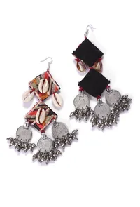Adya Silver Kutch Earrings image 3