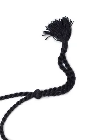 Red and Gold Ghungroo Tribal Necklace image 4