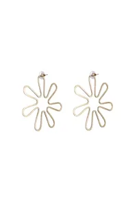 Luxe Bloom Wire Earrings image 3