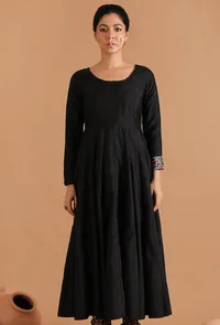 Aarna Solid Kalidar Kurta image 1