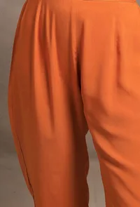 Mustard Straight Fit Narrow Pants image 5