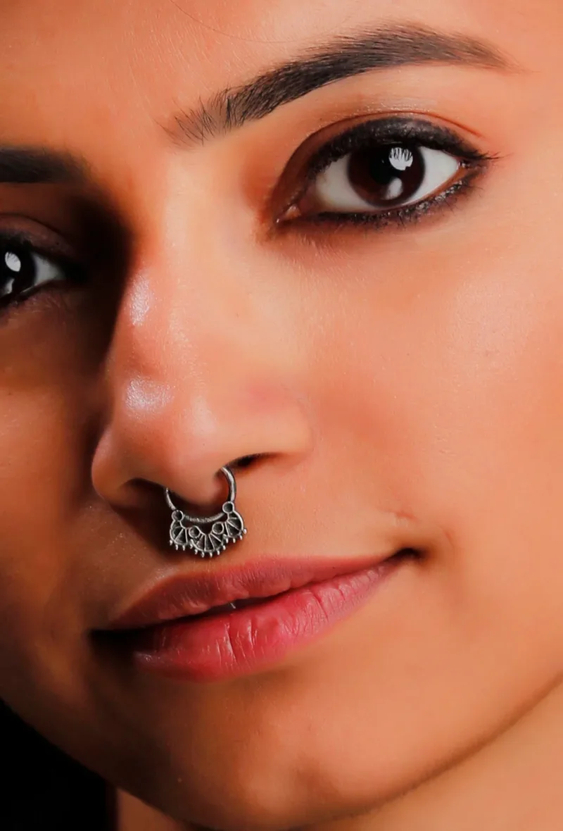 Septum with Motifs Brass Nosepin